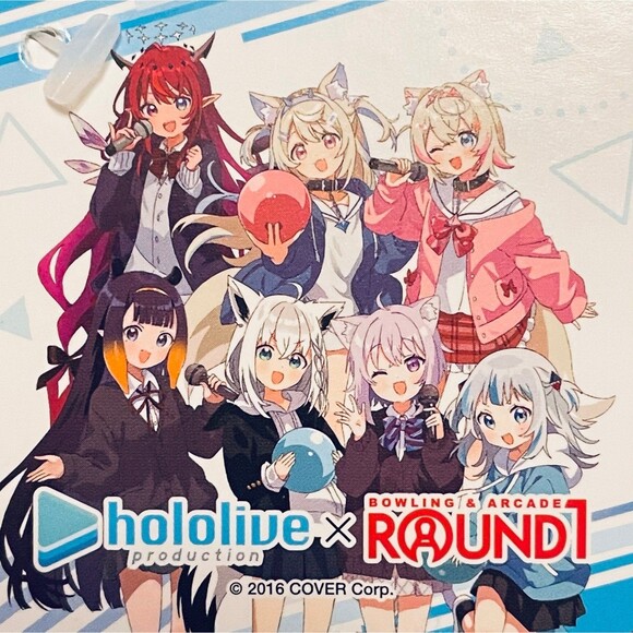 LAST set: Hololive X Round 1 Collab Exclusive 5.9” Plush Set (of 5) NWT Limited - Picture 2 of 8